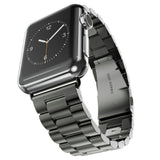 Stainless Steel Band for Apple Watch, 38MM, 42MM Black