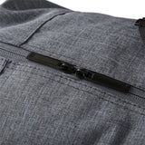 Nylon Travel Duffle Grey Main Compartment Zipper