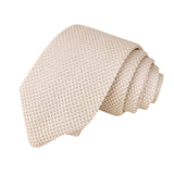 Men's Classic Knit Tie Off White