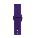 SILICONE STRAP FOR APPLE WATCH BAND FOR 38MM TO 44MM