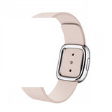 MODERN GENUINE LEATHER WATCH BAND FOR APPLE WATCH 38MM TO 44MM