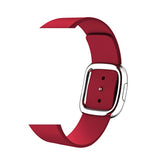 MODERN GENUINE LEATHER WATCH BAND FOR APPLE WATCH 38MM TO 44MM