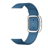 MODERN GENUINE LEATHER WATCH BAND FOR APPLE WATCH 38MM TO 44MM