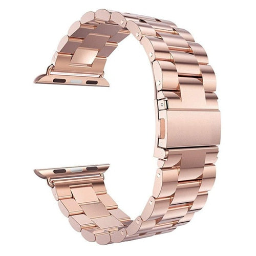 Stainless Steel Watch Band Rose Gold