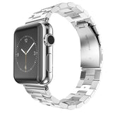 Stainless Steel Watch Band with Watch Silver