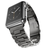 Stainless Steel Watch Band with Watch Black