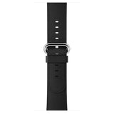 Leather Watch Band for Apple Watch, 38MM Black Band